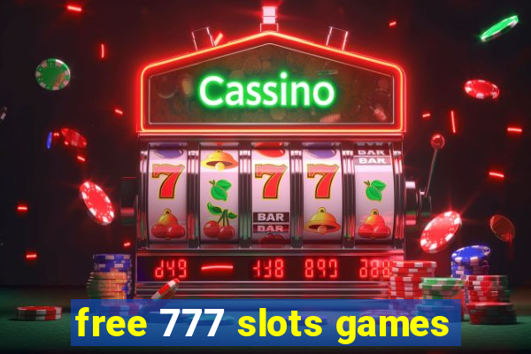 free 777 slots games