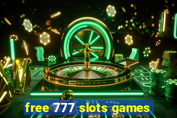 free 777 slots games