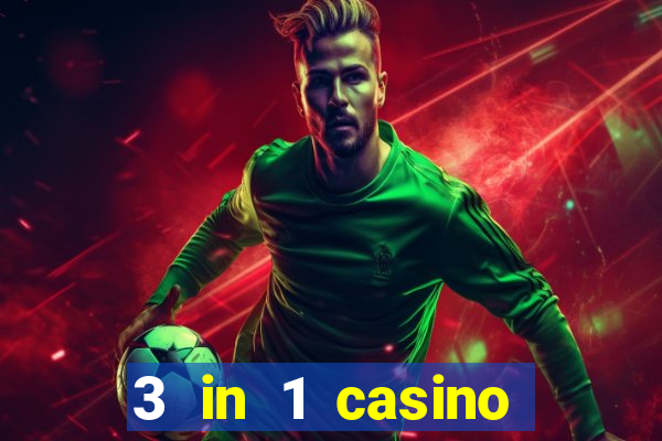 3 in 1 casino game set