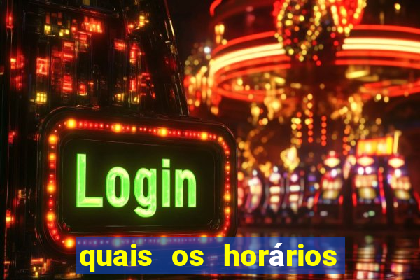 quais os horários que o fortune tiger paga