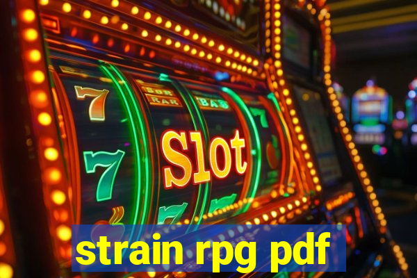 strain rpg pdf