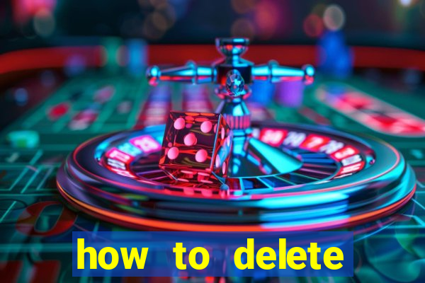 how to delete account in bingo plus