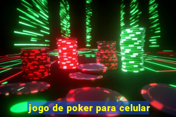 jogo de poker para celular