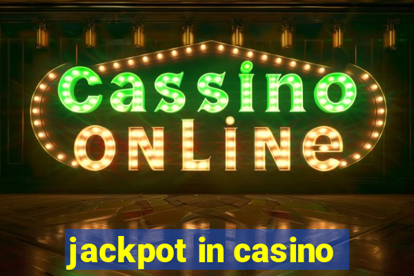 jackpot in casino