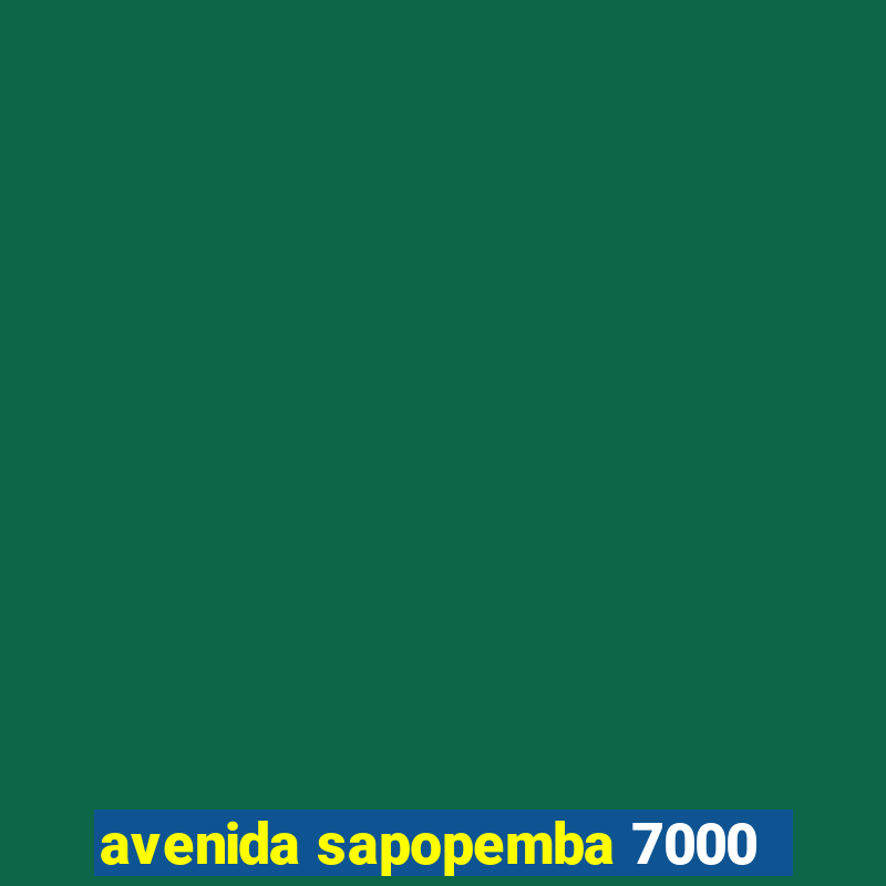 avenida sapopemba 7000