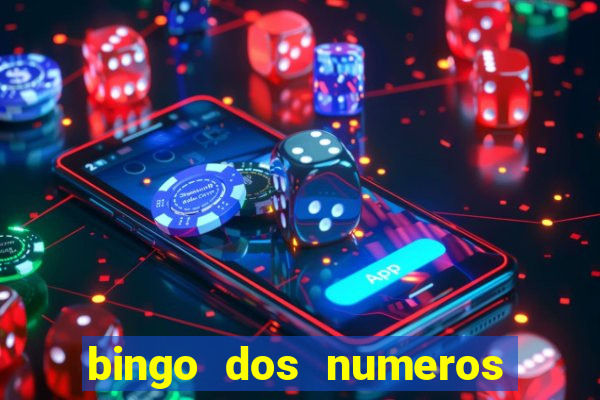 bingo dos numeros de 1 a 30