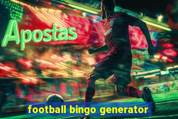 football bingo generator