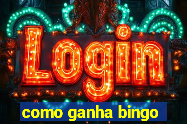 como ganha bingo