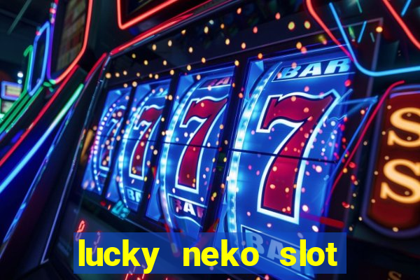 lucky neko slot logo png