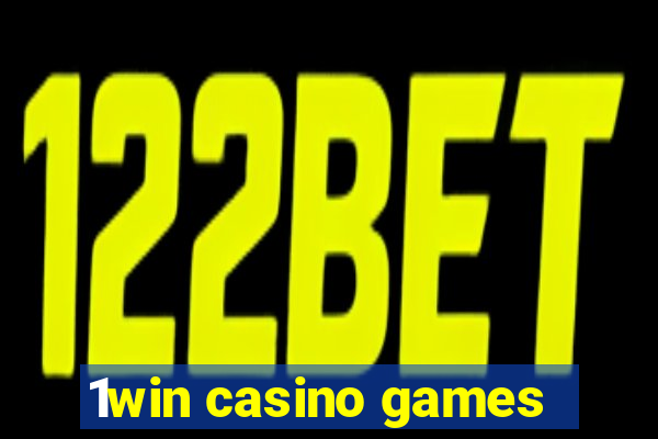 1win casino games