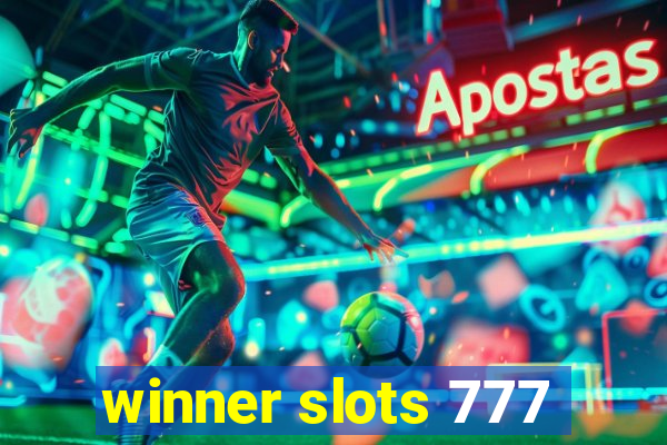 winner slots 777