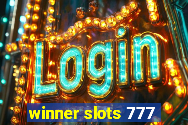 winner slots 777