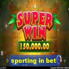 sporting in bet