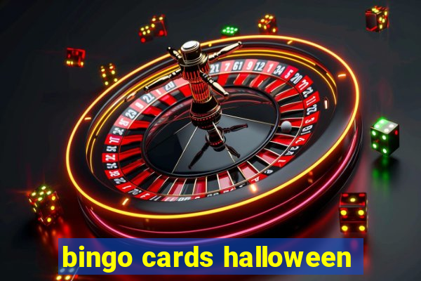 bingo cards halloween