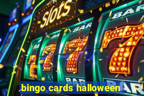 bingo cards halloween