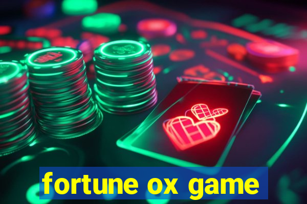 fortune ox game