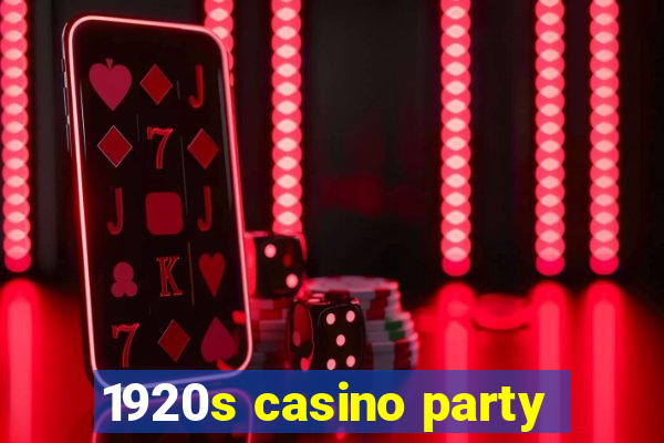 1920s casino party