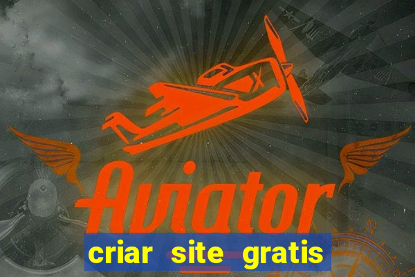 criar site gratis de jogos