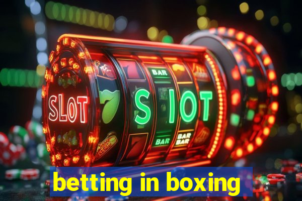 betting in boxing