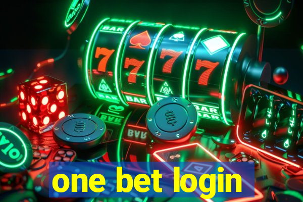 one bet login