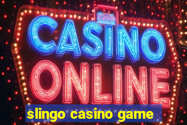 slingo casino game