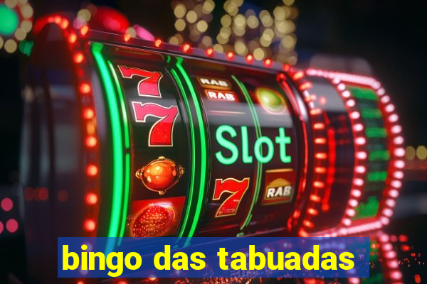 bingo das tabuadas