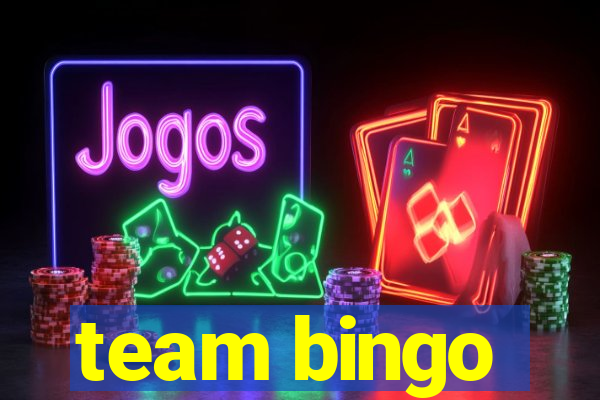 team bingo