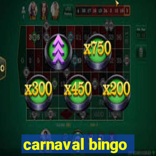 carnaval bingo