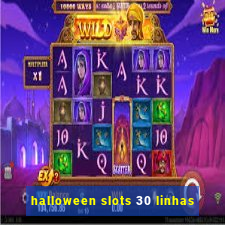 halloween slots 30 linhas