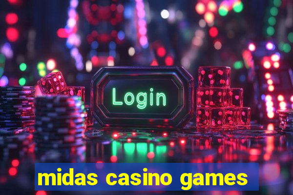 midas casino games