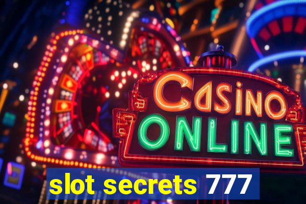 slot secrets 777