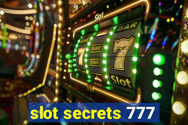 slot secrets 777