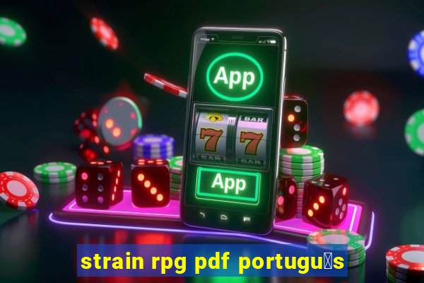 strain rpg pdf portugu锚s