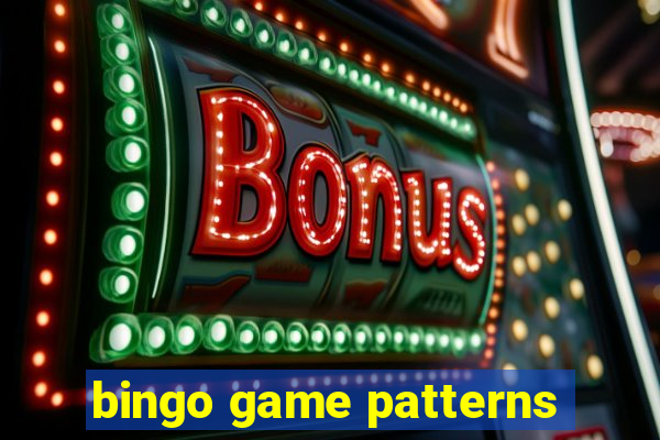 bingo game patterns