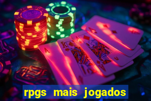 rpgs mais jogados do mundo