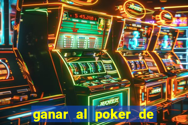 ganar al poker de david sklansky pdf