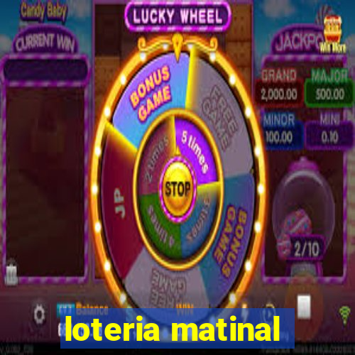 loteria matinal