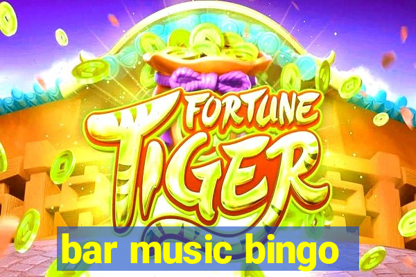 bar music bingo