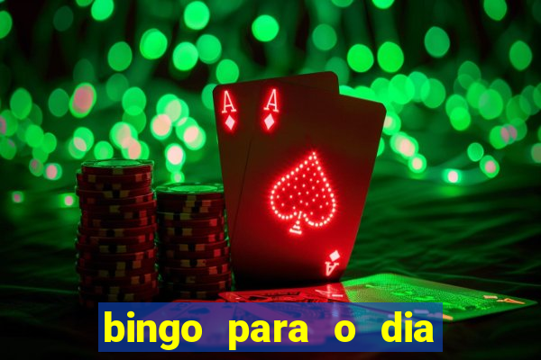 bingo para o dia das crian?as