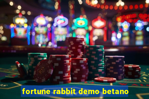 fortune rabbit demo betano