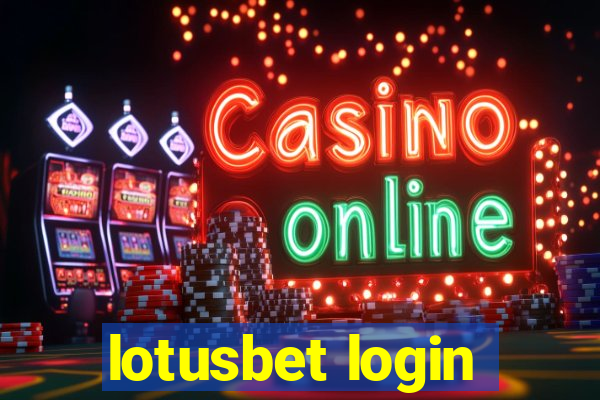 lotusbet login