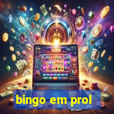 bingo em prol