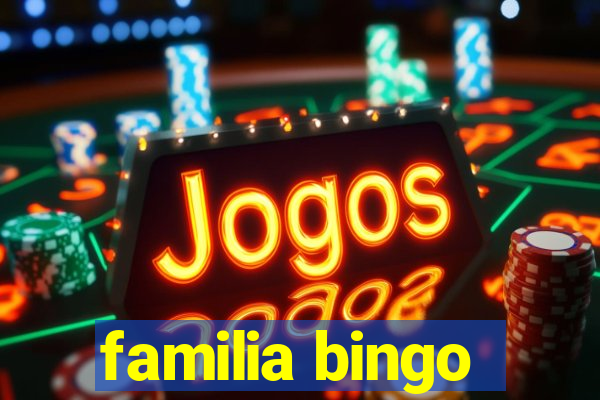 familia bingo