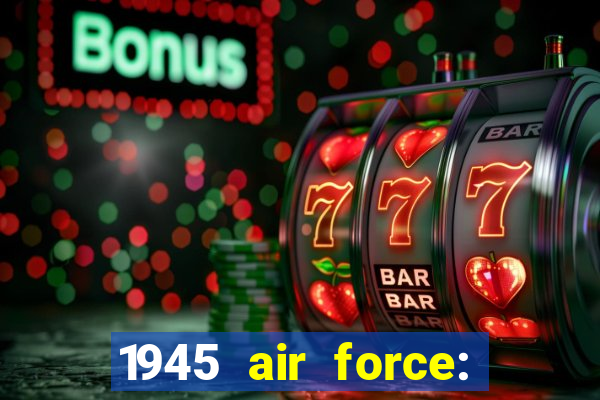 1945 air force: avião jogo