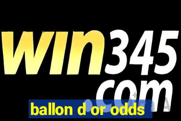 ballon d or odds