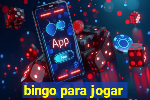 bingo para jogar