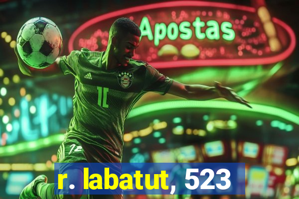 r. labatut, 523