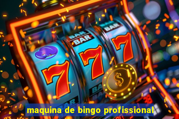 maquina de bingo profissional