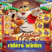 riders winim