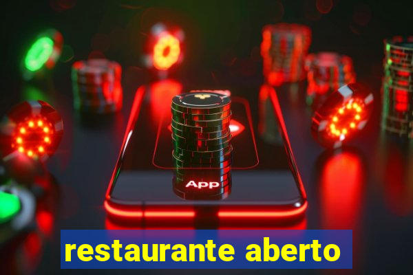 restaurante aberto